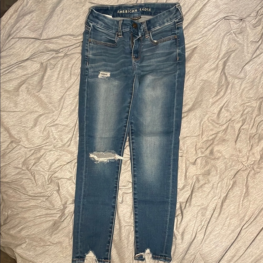 American Eagle Outfitters Crop Skinny Jeans